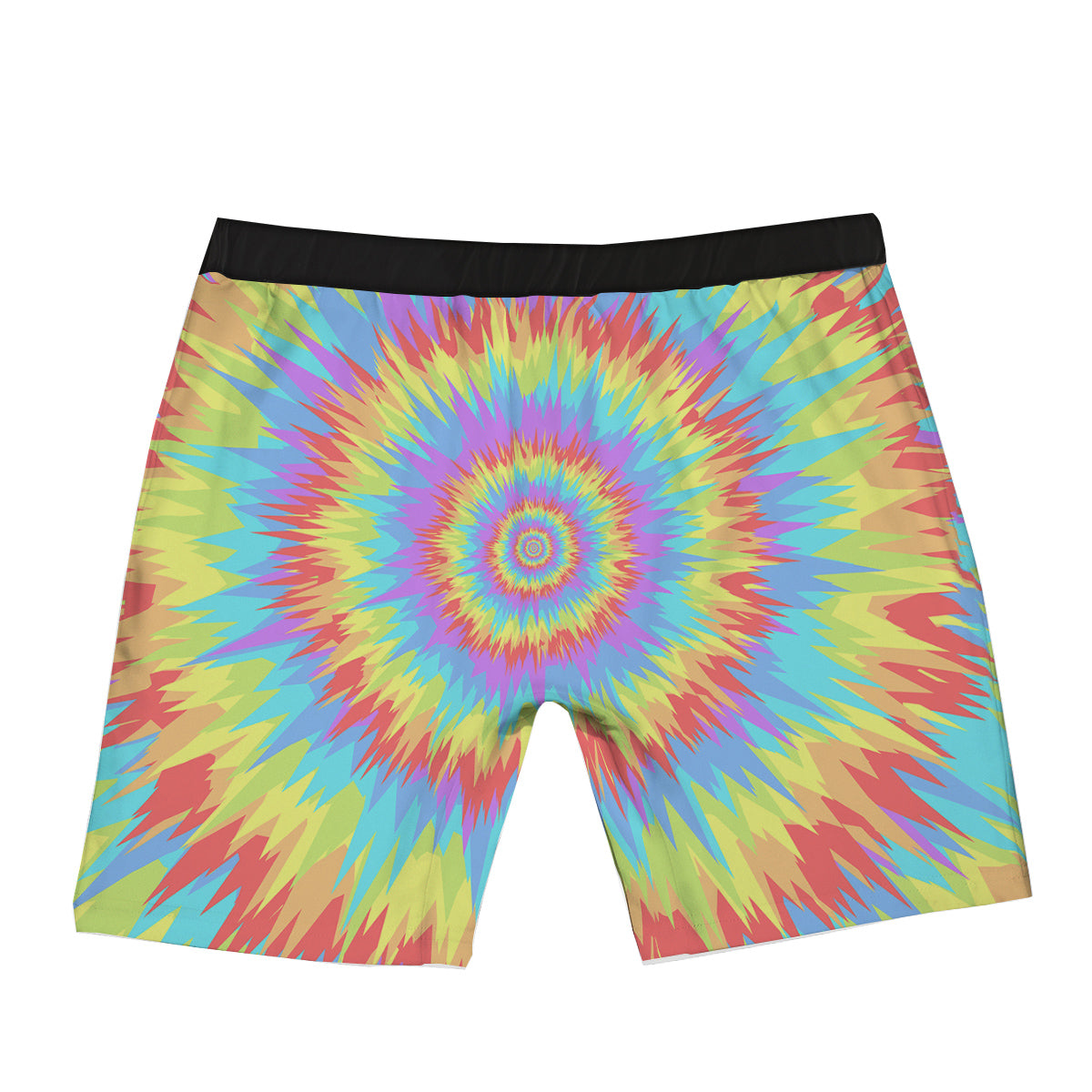 Optical Illusion Colorful Psychedelic Boxer Briefs-grizzshop