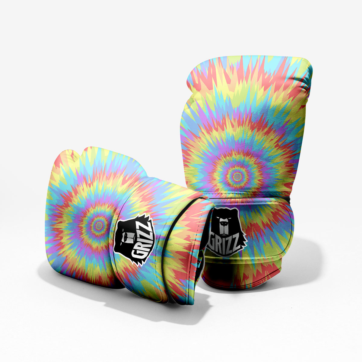 Optical Illusion Colorful Psychedelic Pro Boxing Glove