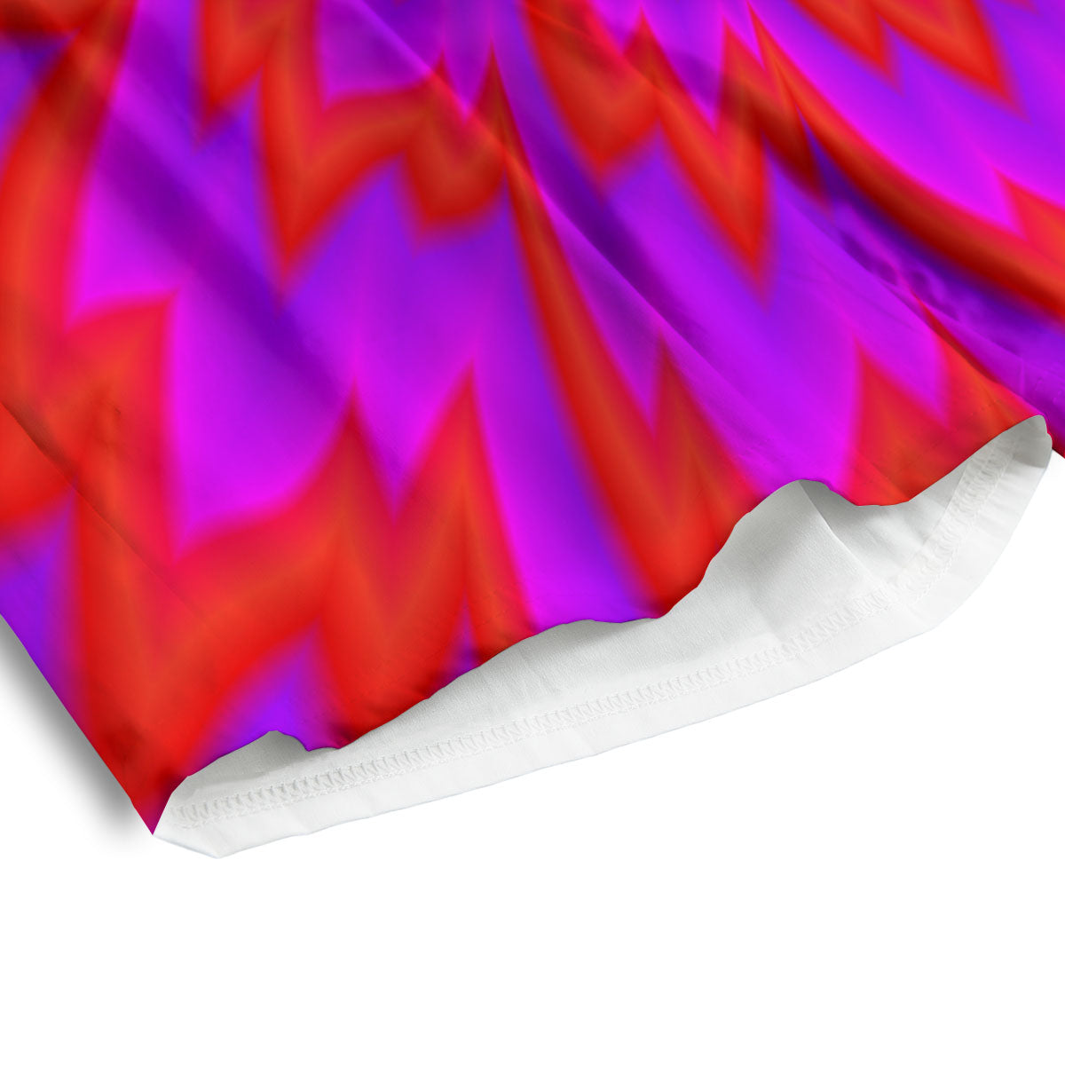 Optical Illusion Spiky Psychedelic Men's Athletic Shorts