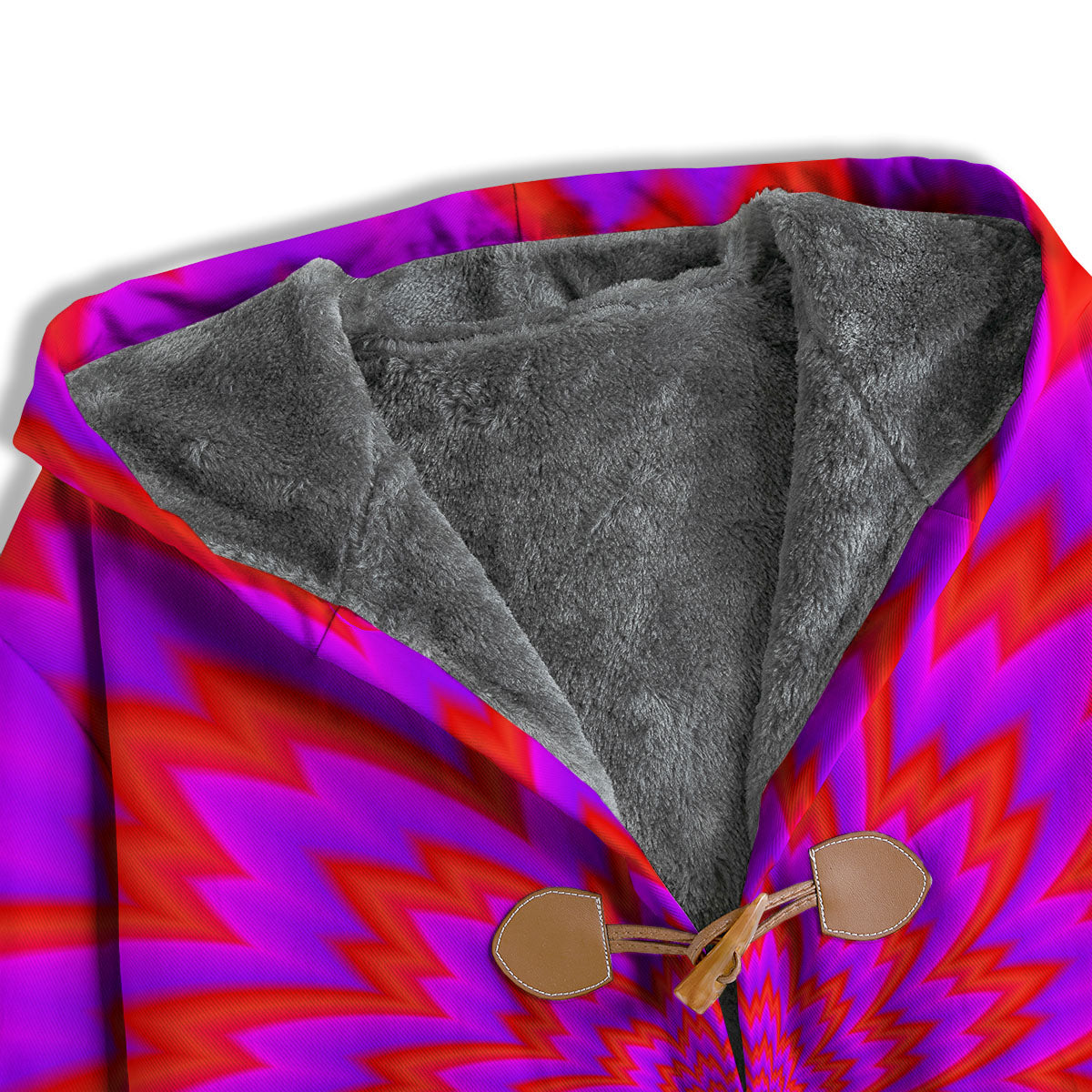 Optical Illusion Spiky Psychedelic Men's Windbreaker Jacket-grizzshop