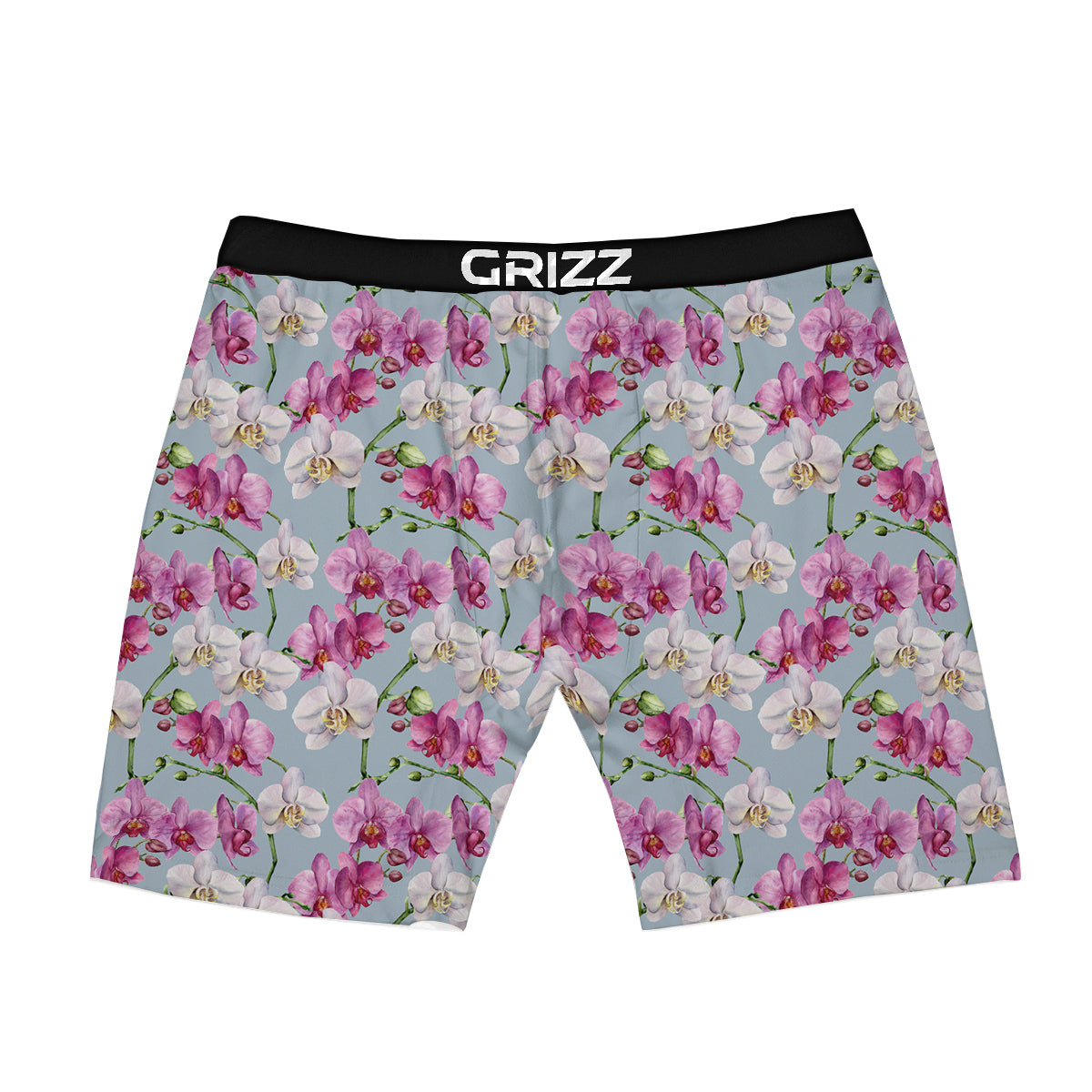 Orchid Cute Print Boxer Briefs-grizzshop