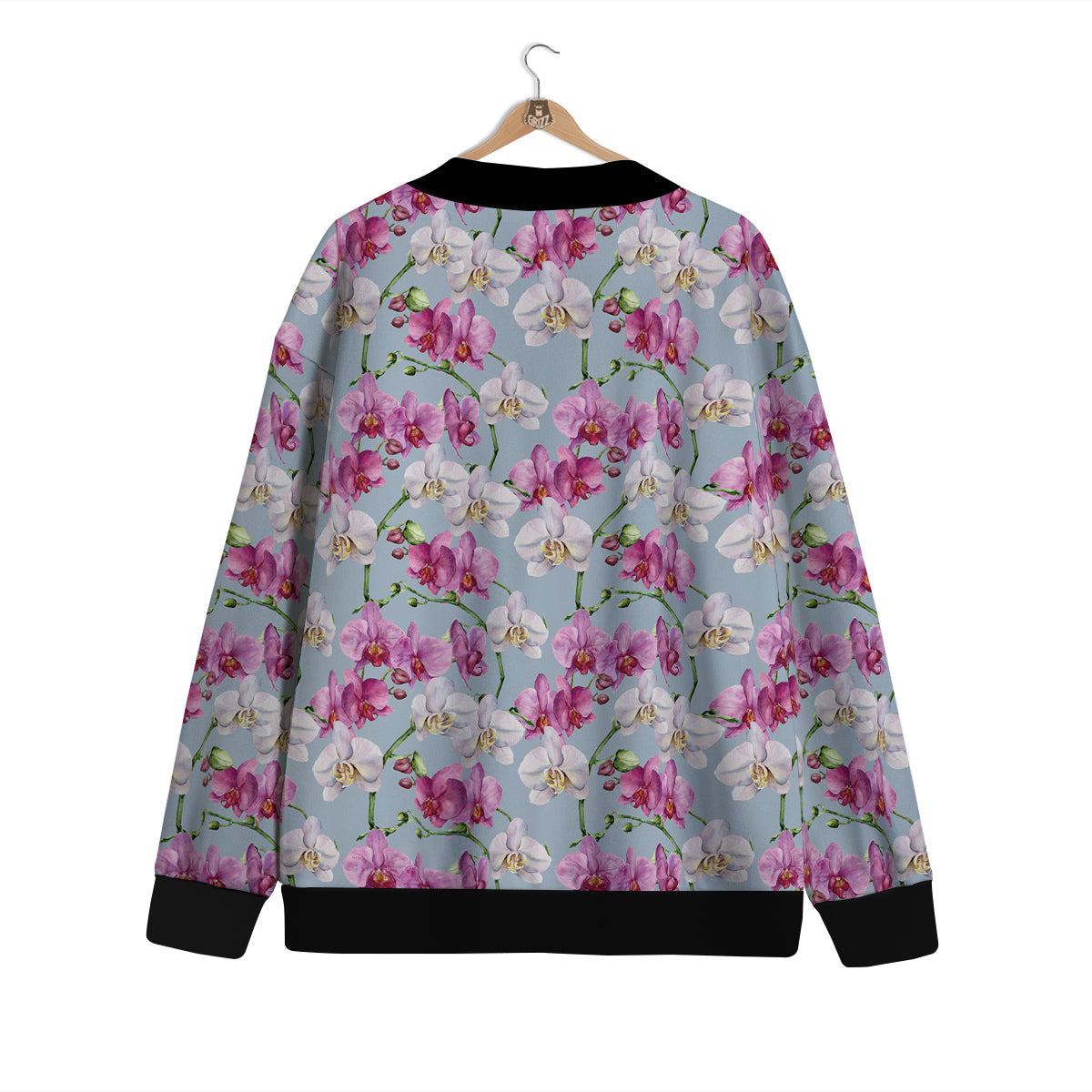 Orchid Cute Print Cardigan-grizzshop