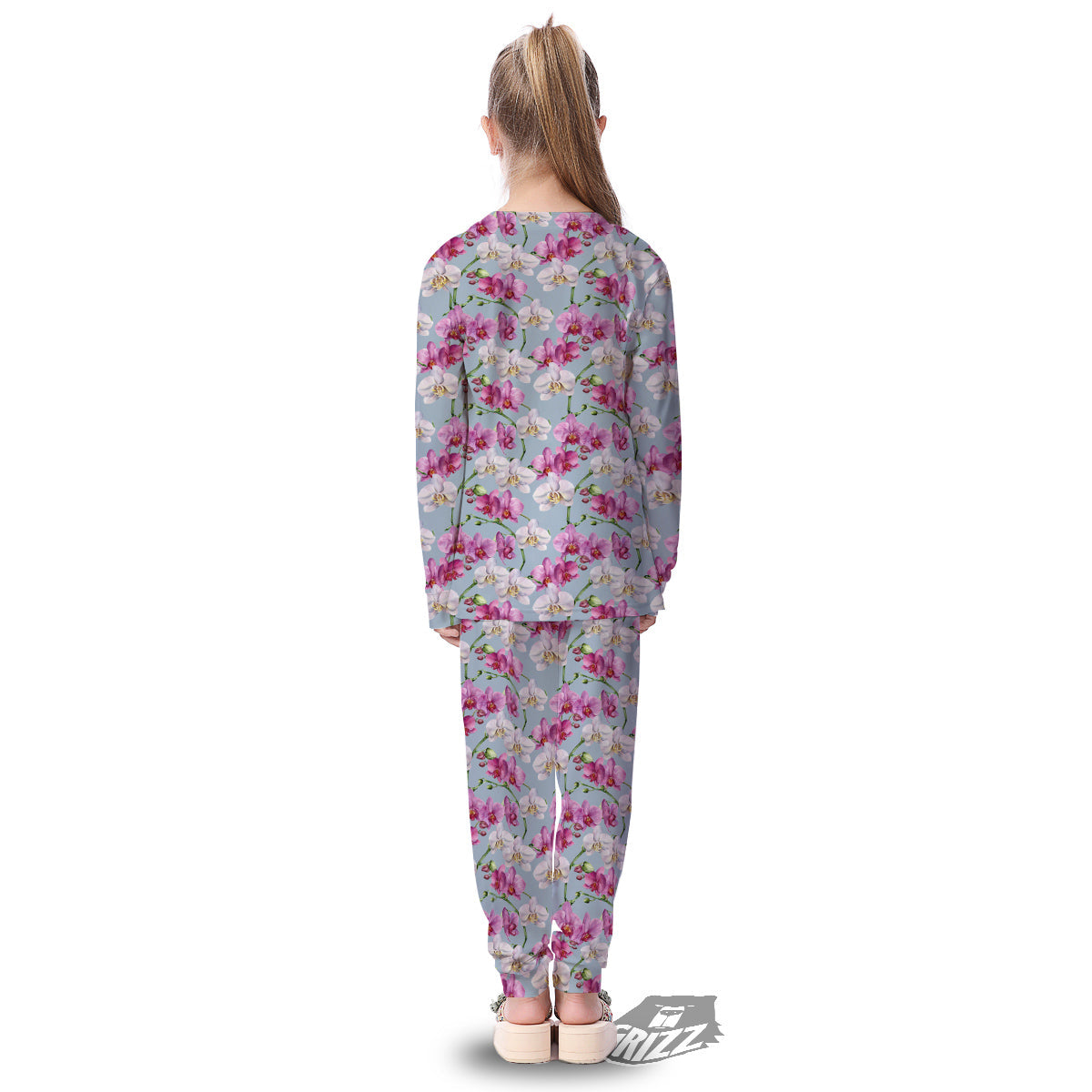 Orchid Cute Print Kid's Pajamas