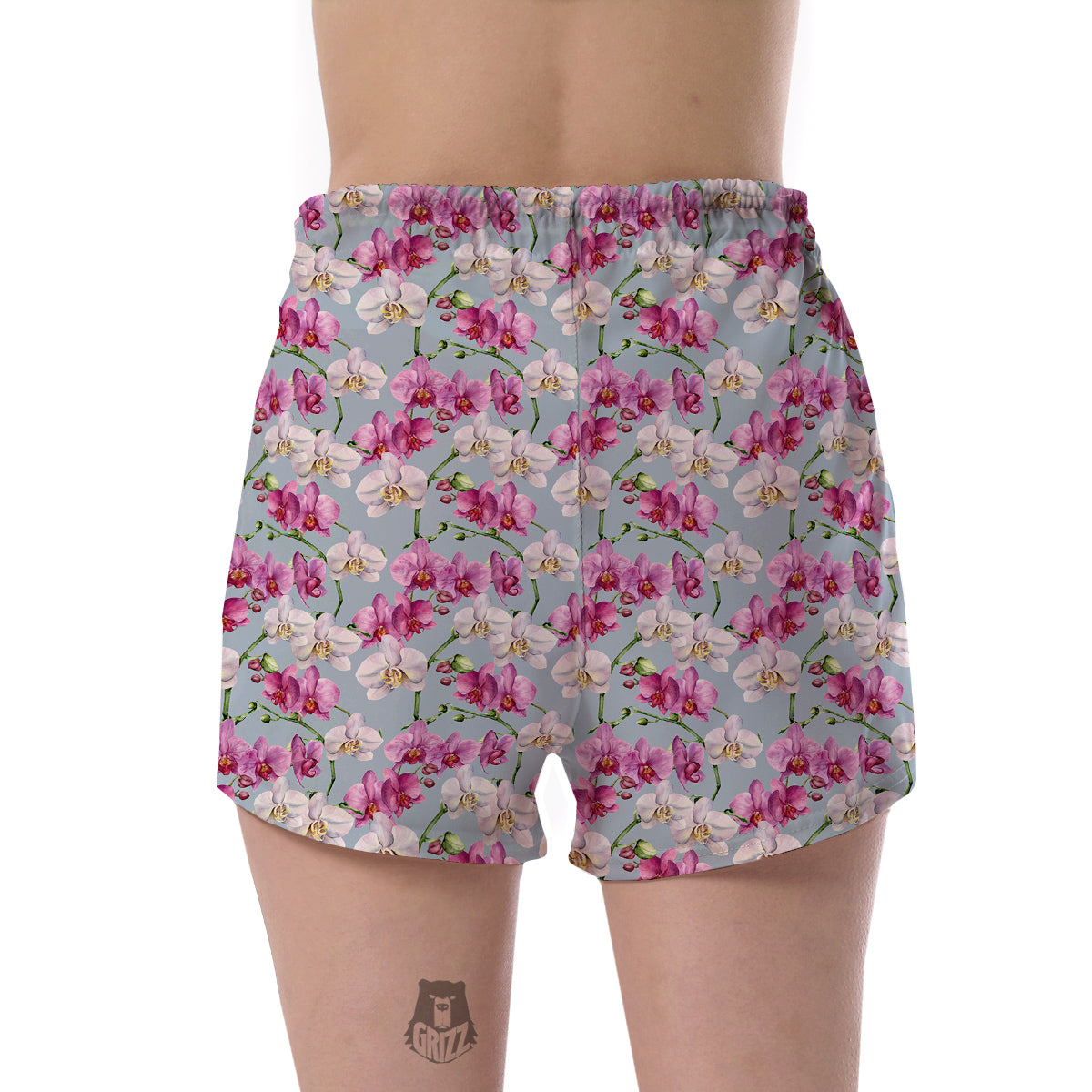 Orchid Cute Print Women's Shorts-grizzshop