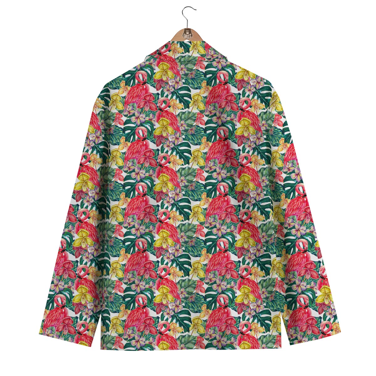 Orchid Flamingo Men's Blazer-grizzshop