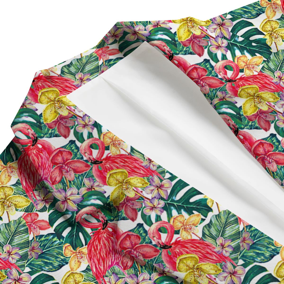 Orchid Flamingo Men's Blazer-grizzshop
