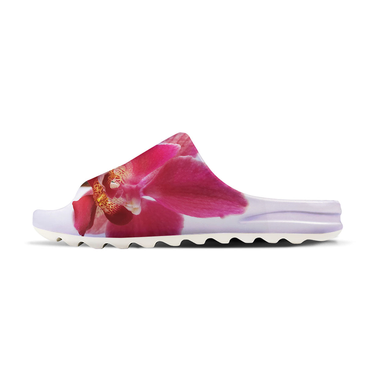 Orchid Flower Pink Print Sandals-grizzshop