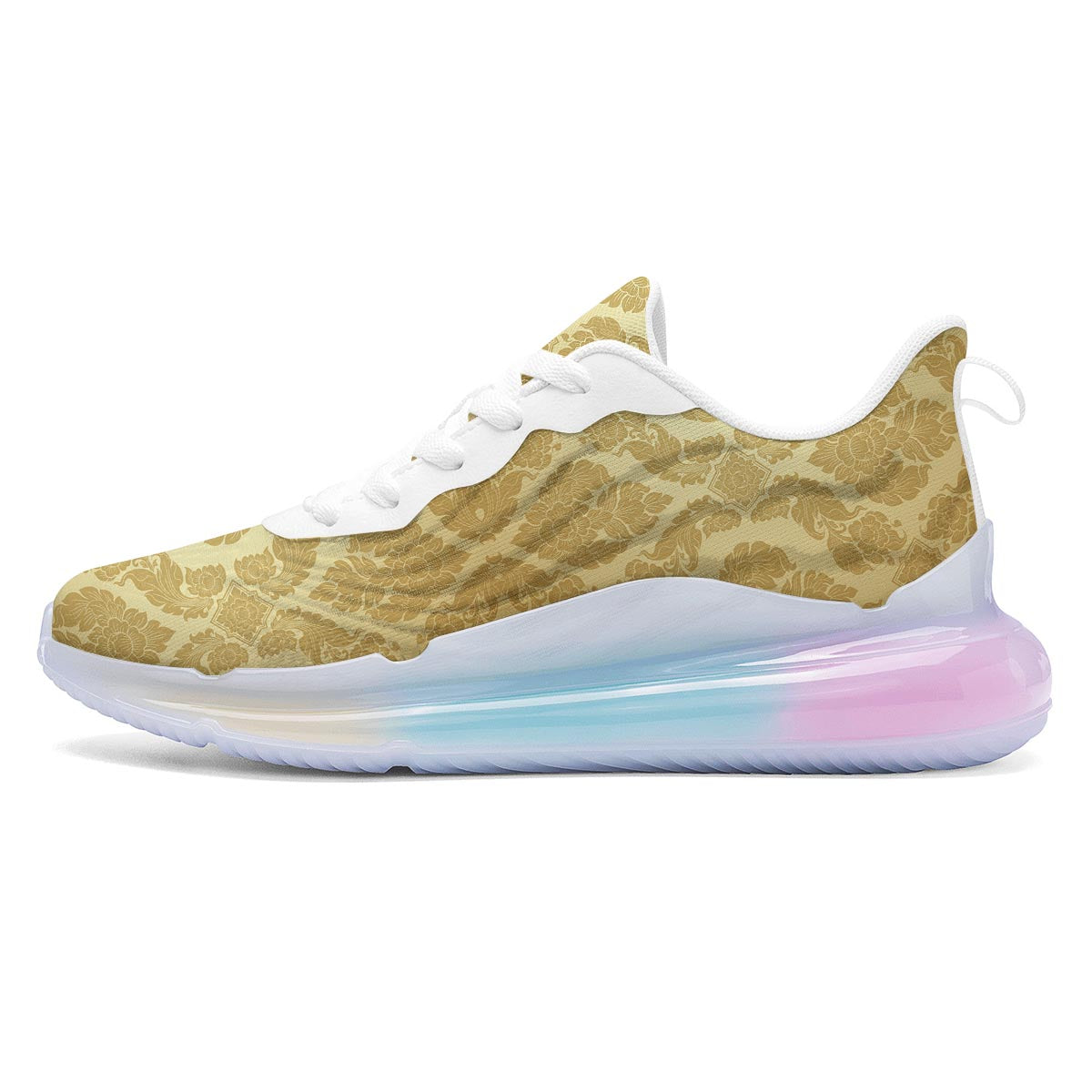 Ornament Thai Print Pattern Running Sneakers-grizzshop