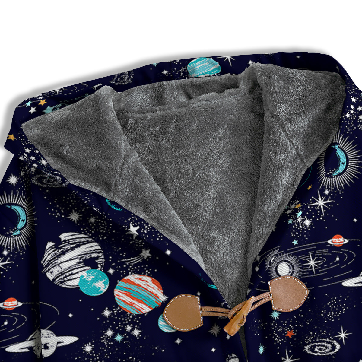 Outer Galaxy Space Universe Print Pattern Men's Windbreaker Jacket-grizzshop