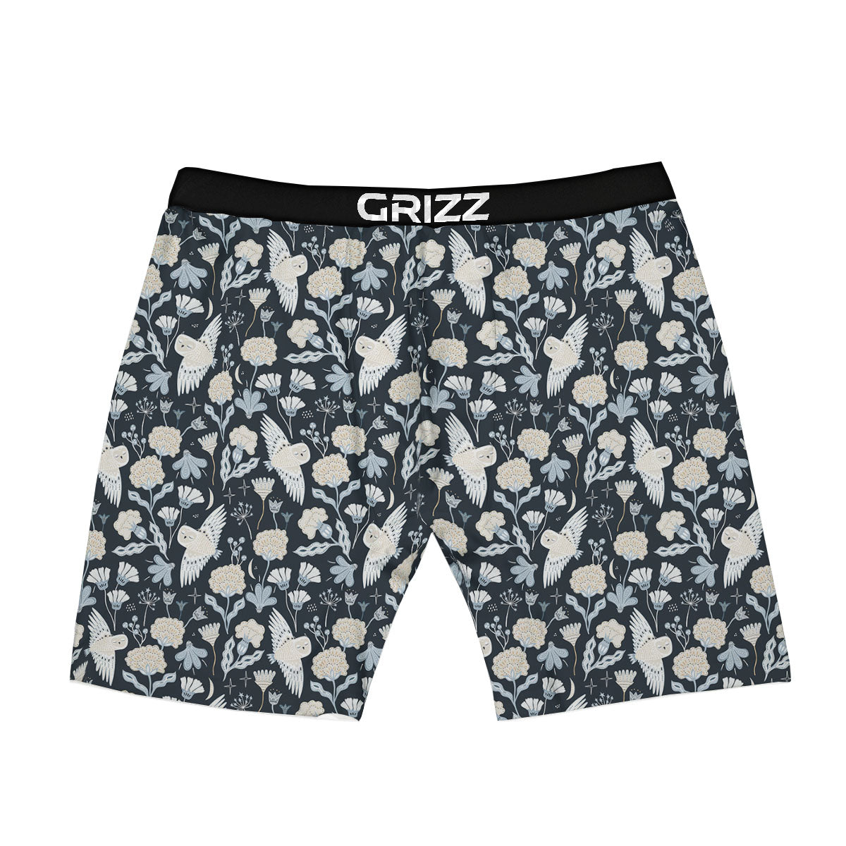 Owl Bohemian Print Pattern Boxer Briefs-grizzshop