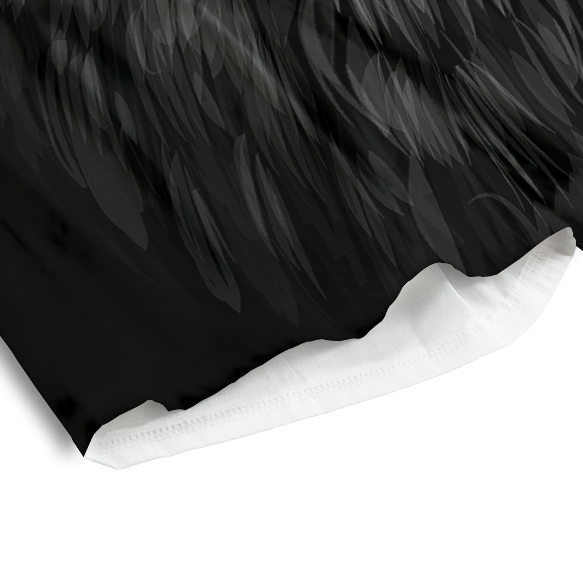 Owl White And Black Print Men's Athletic Shorts