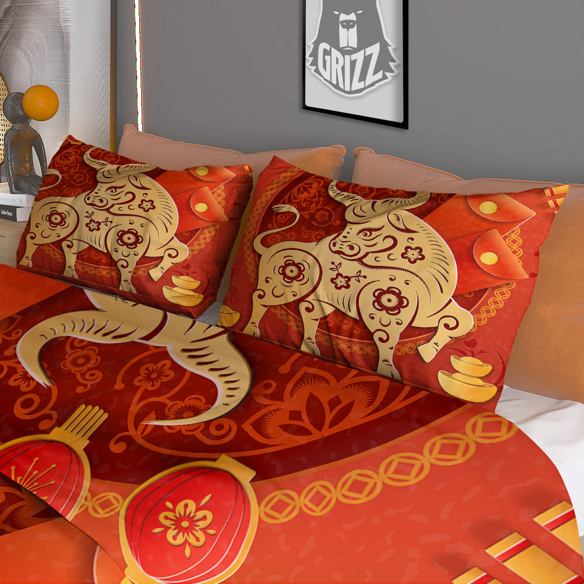 Moving Optical Illusion Green Big Bang Duvet Cover Bedding Set