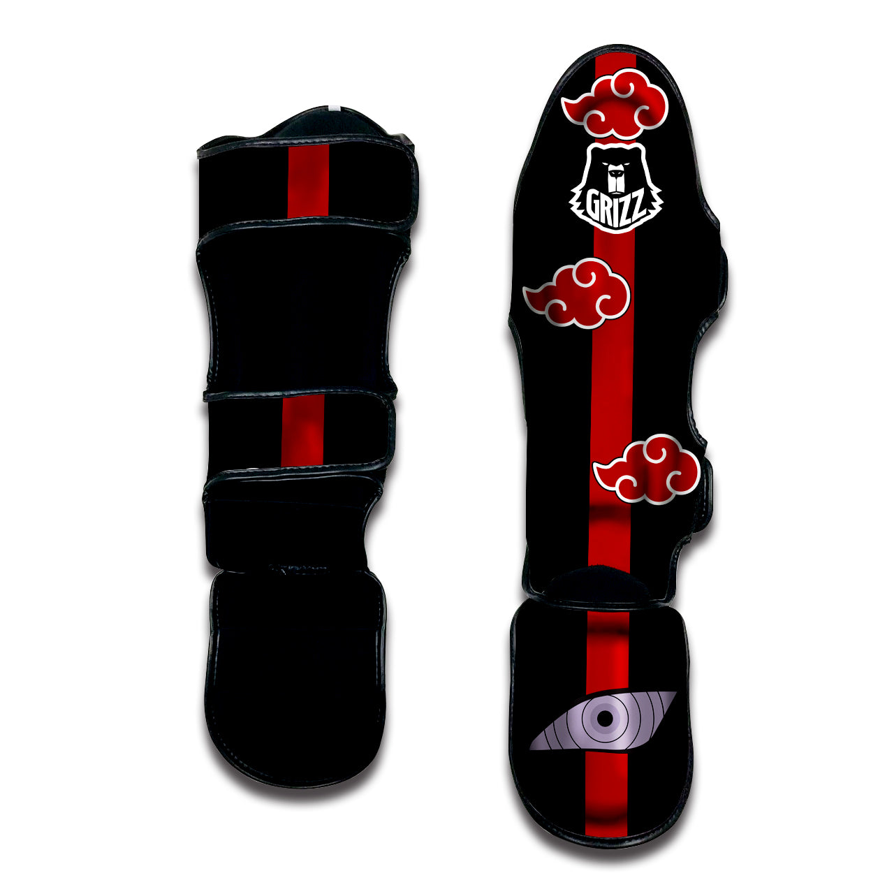 Pain Akatsuki Muay Thai Shin Guards-grizzshop