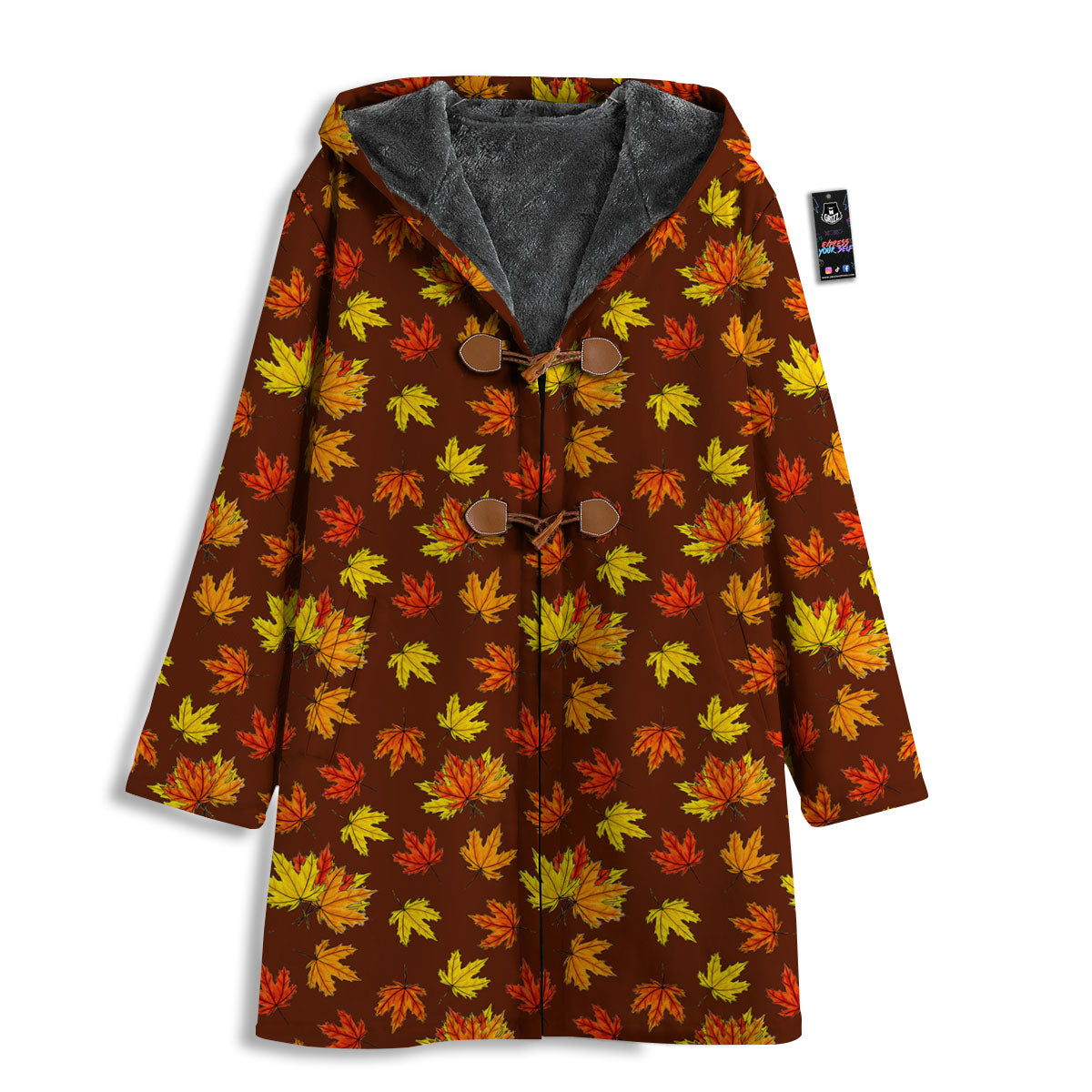Painting Autumn Print Men's Windbreaker Jacket-grizzshop