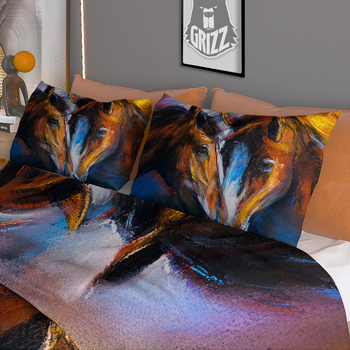Moving Optical Illusion Green Vortex Duvet Cover Bedding Set