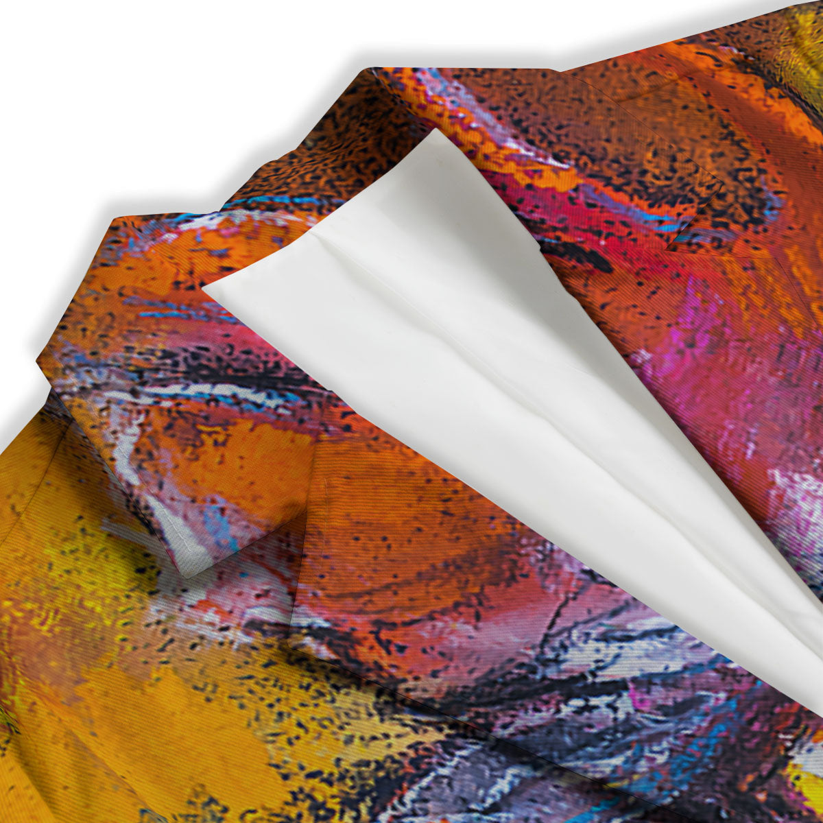 Painting Rooster Print Women's Blazer-grizzshop