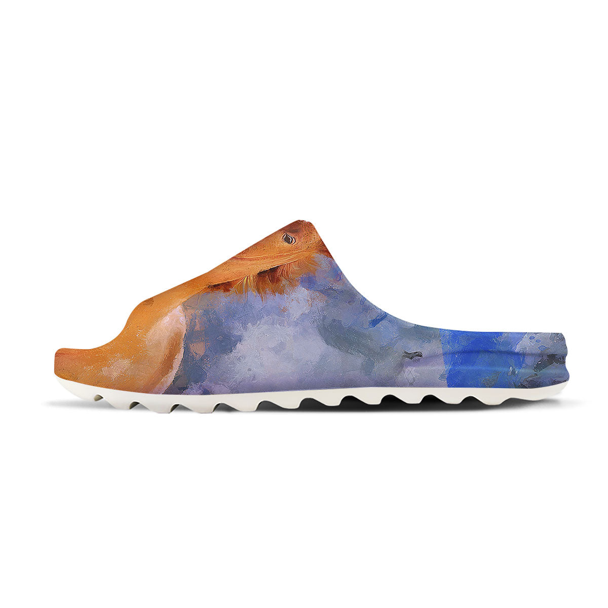 Painting Running Horses Print Sandals-grizzshop