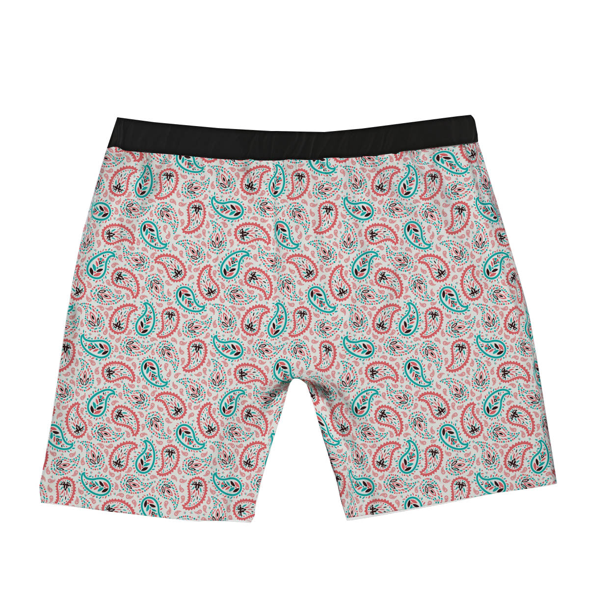 Paisley Boho Colorful Print Pattern Boxer Briefs-grizzshop