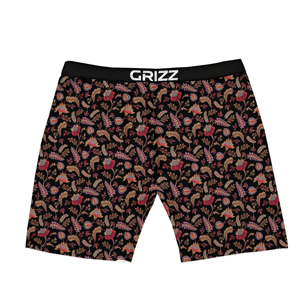 Paisley Boho Print Pattern Boxer Briefs-grizzshop