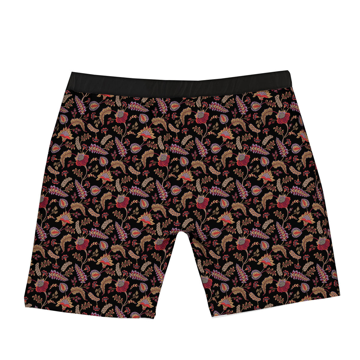 Paisley Boho Print Pattern Boxer Briefs-grizzshop