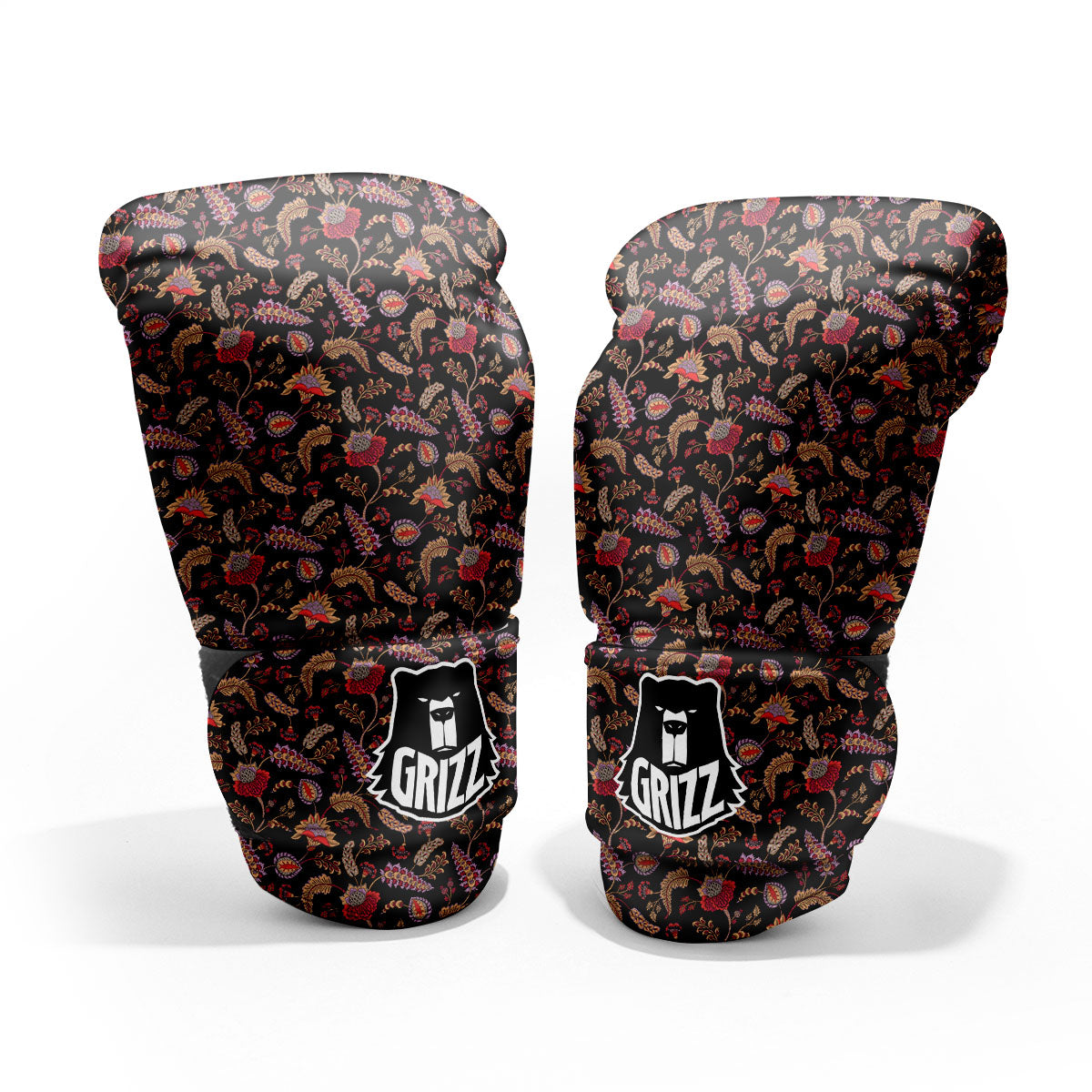 Paisley Boho Print Pattern Pro Boxing Glove