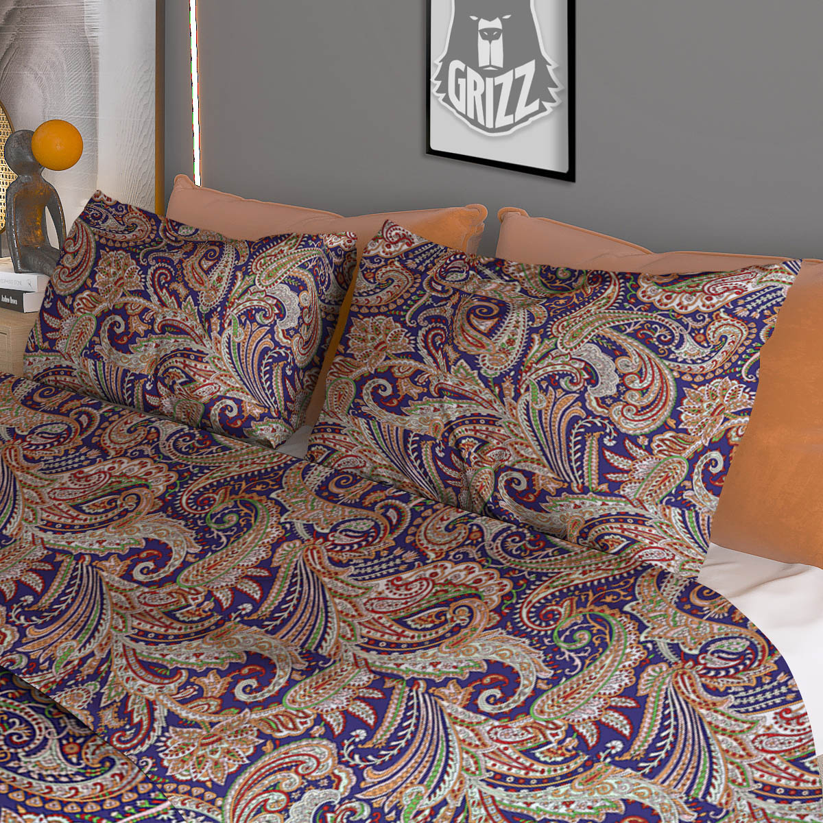 Navajo Geometric Ethnic Print Pattern Duvet Cover Bedding Set