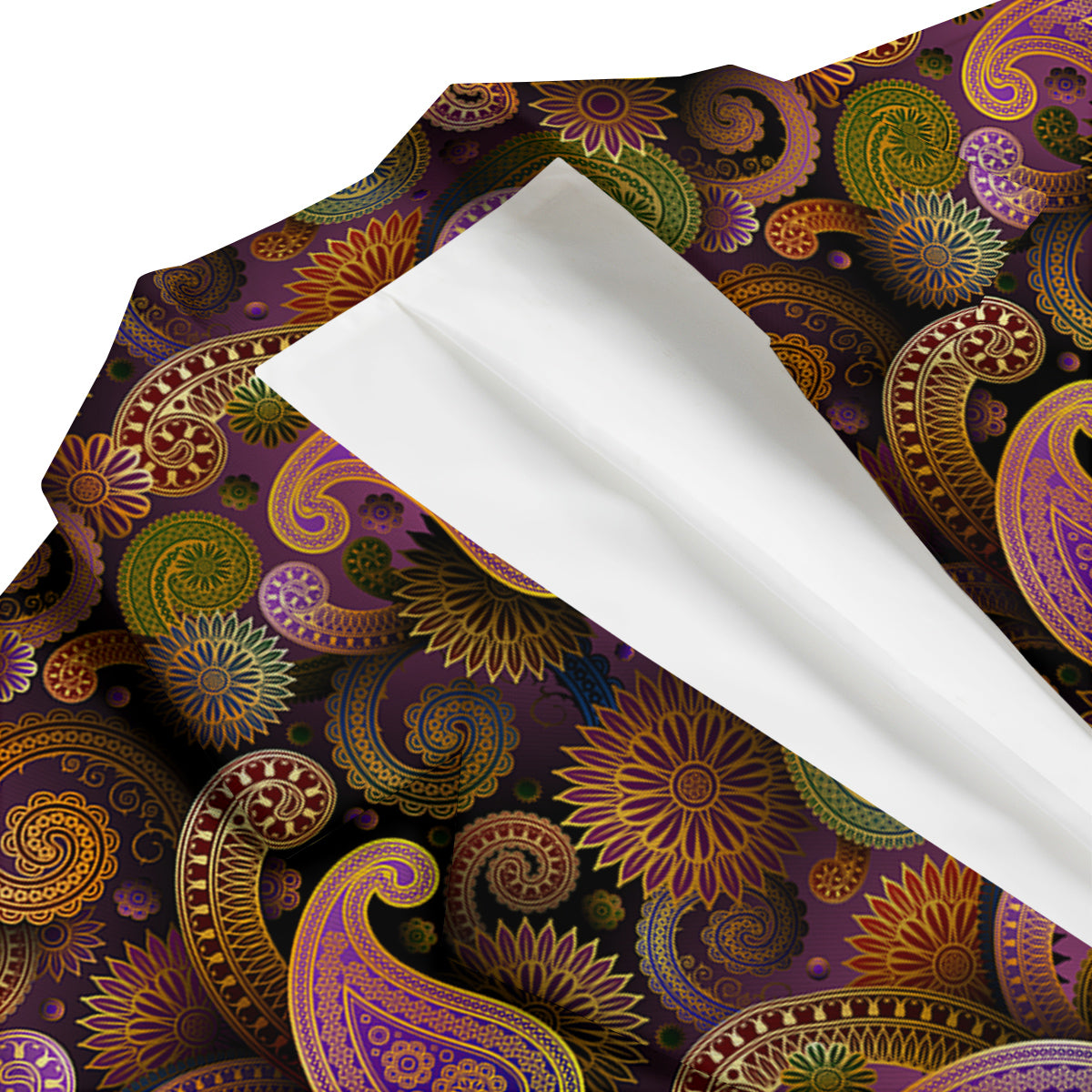 Paisley Men's Blazer-grizzshop
