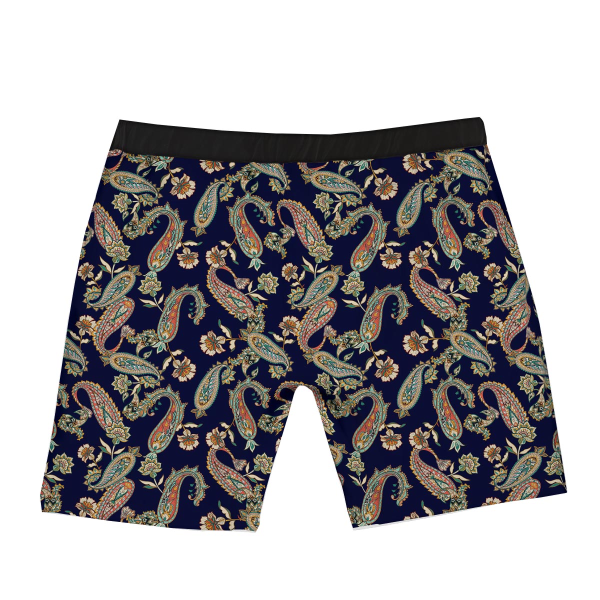 Paisley Retro Print Pattern Boxer Briefs-grizzshop