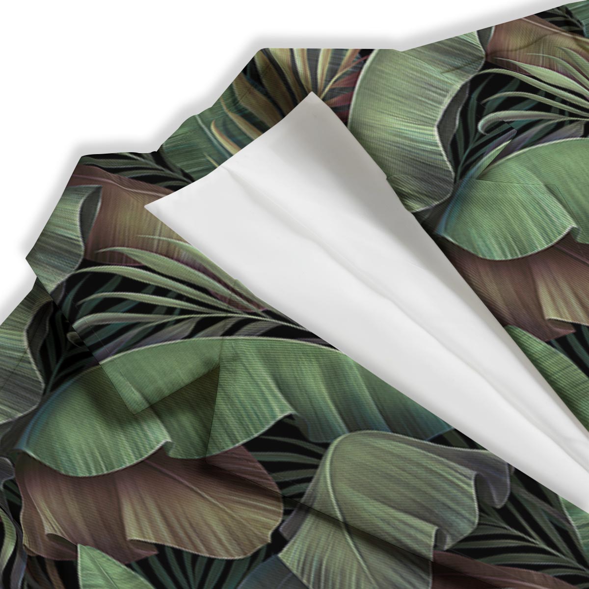 Palm Leaf Tropical Banana Print Pattern Women's Blazer-grizzshop