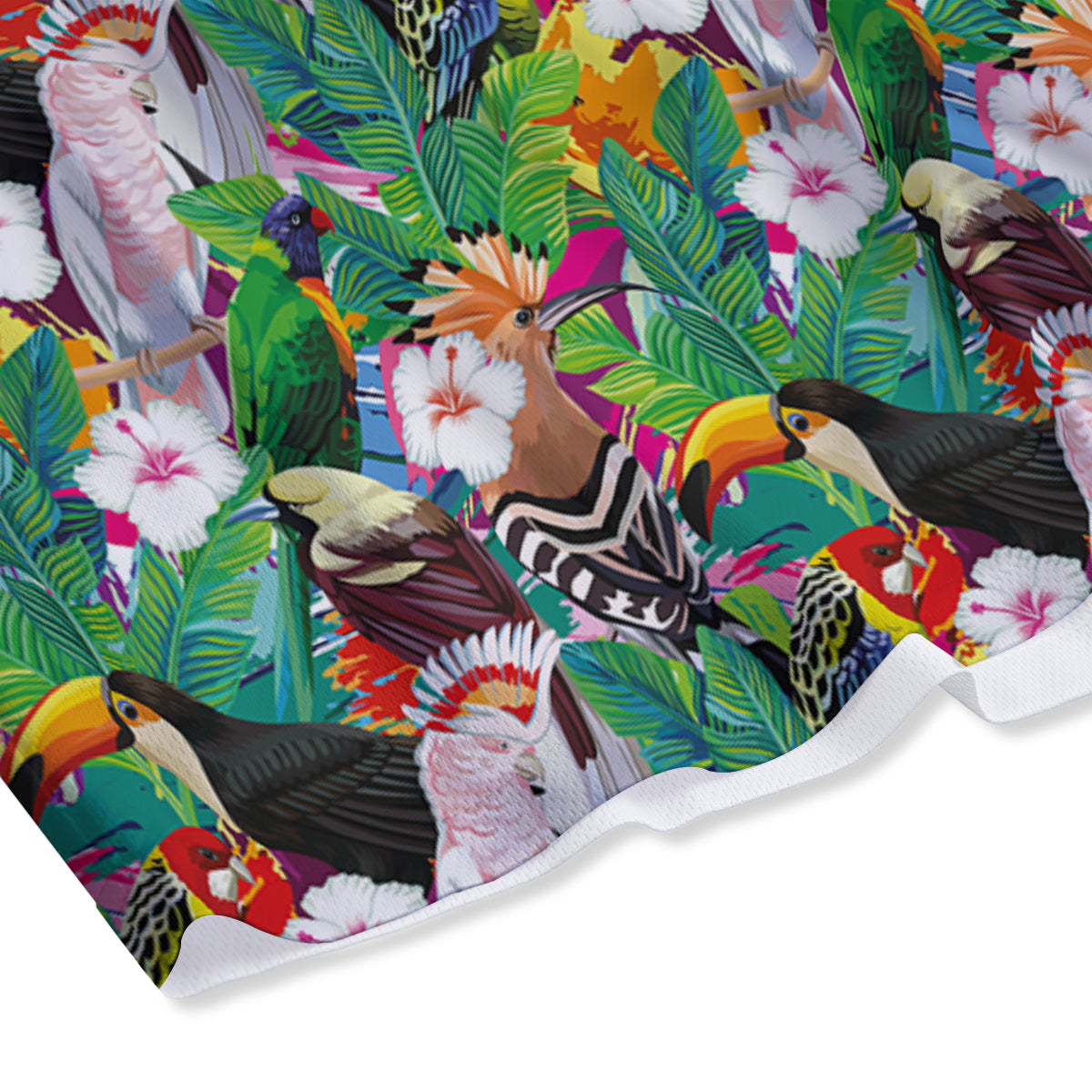 Penguin Face Cute Print Pattern Mesh Shorts