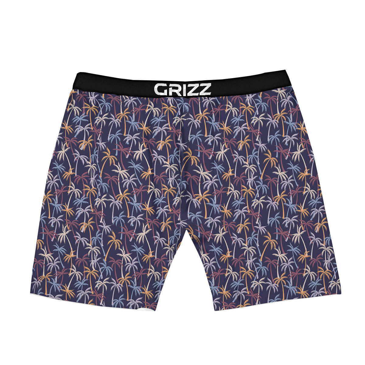 Palm Tree Colorful Print Pattern Boxer Briefs-grizzshop