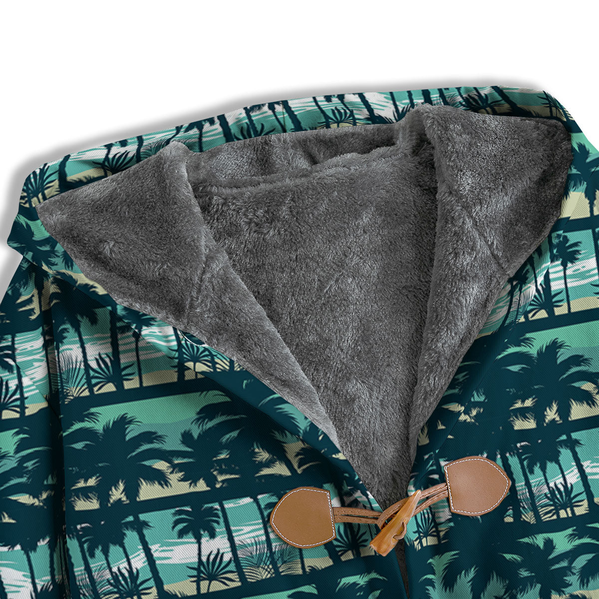 Palm Tree Print Pattern Men's Windbreaker Jacket-grizzshop