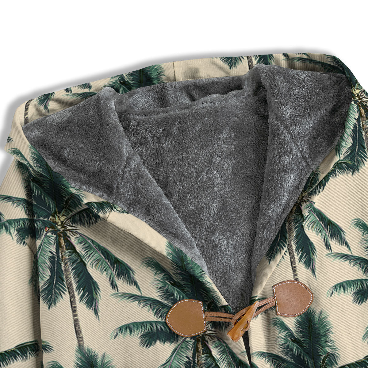 Palm Tree Tropical Print Pattern Men's Windbreaker Jacket-grizzshop
