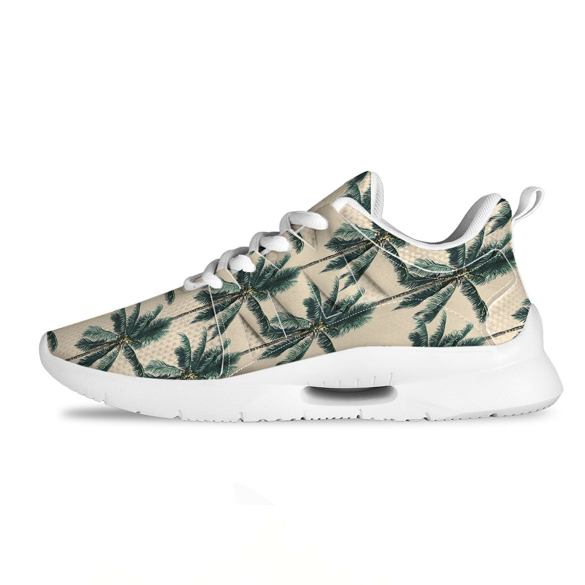 Palm Tree Tropical Print Pattern Tennis Shoes-grizzshop