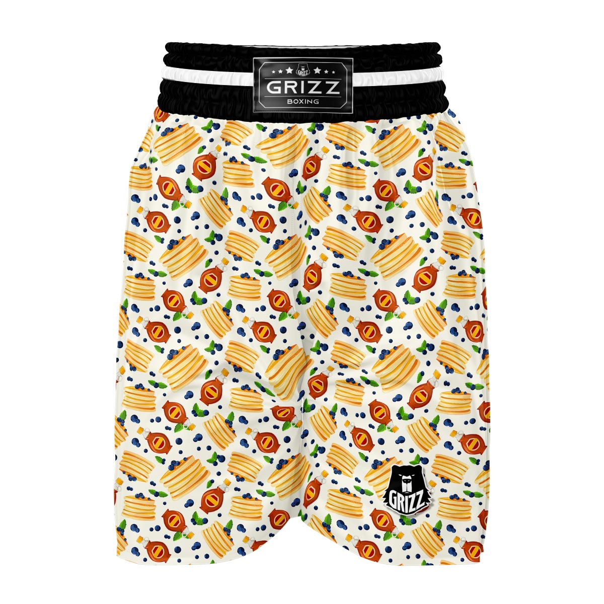 Pancake With Honey Boxing Shorts-grizzshop