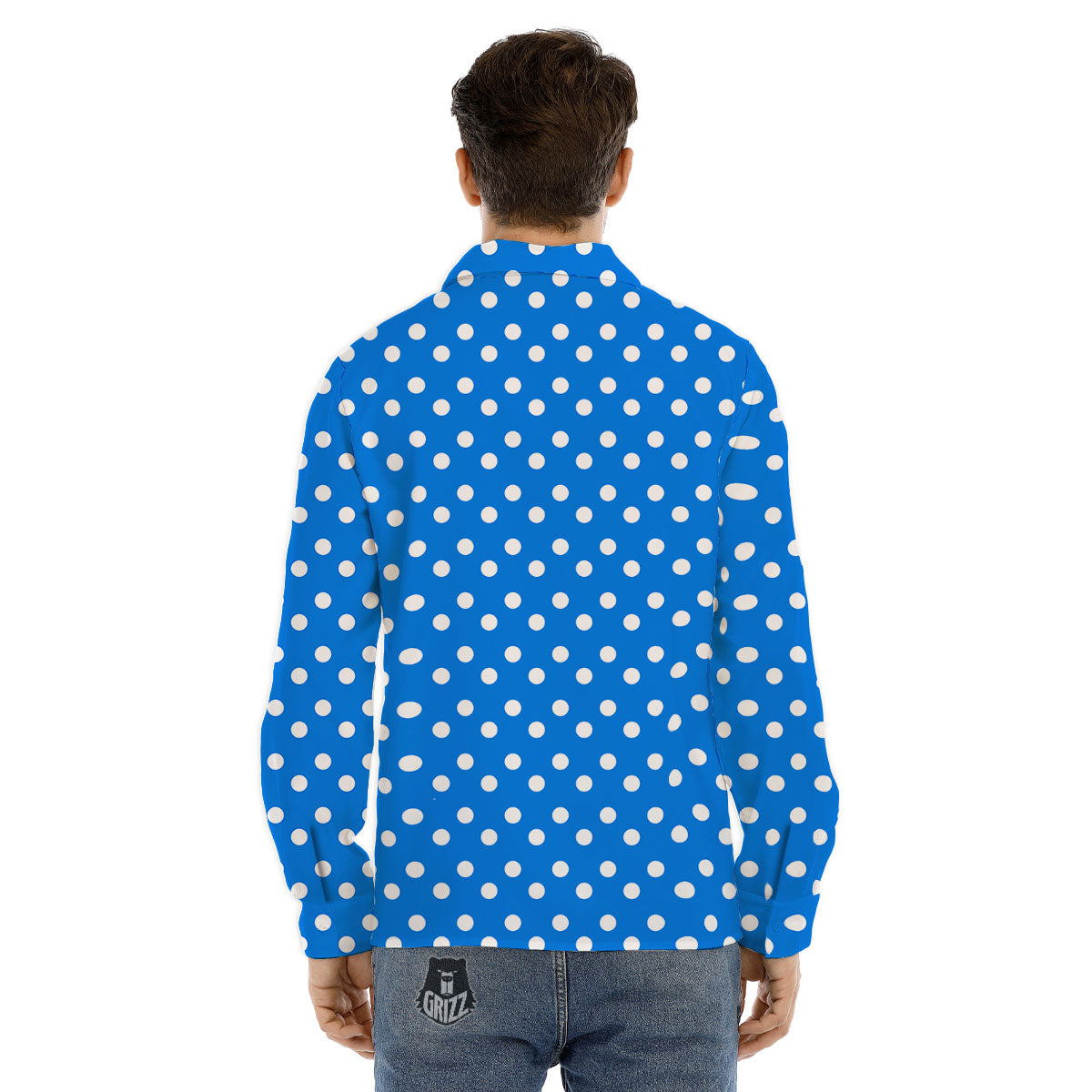 Panda Bamboo And Baby Print Pattern Men's Dress Shirts-grizzshop