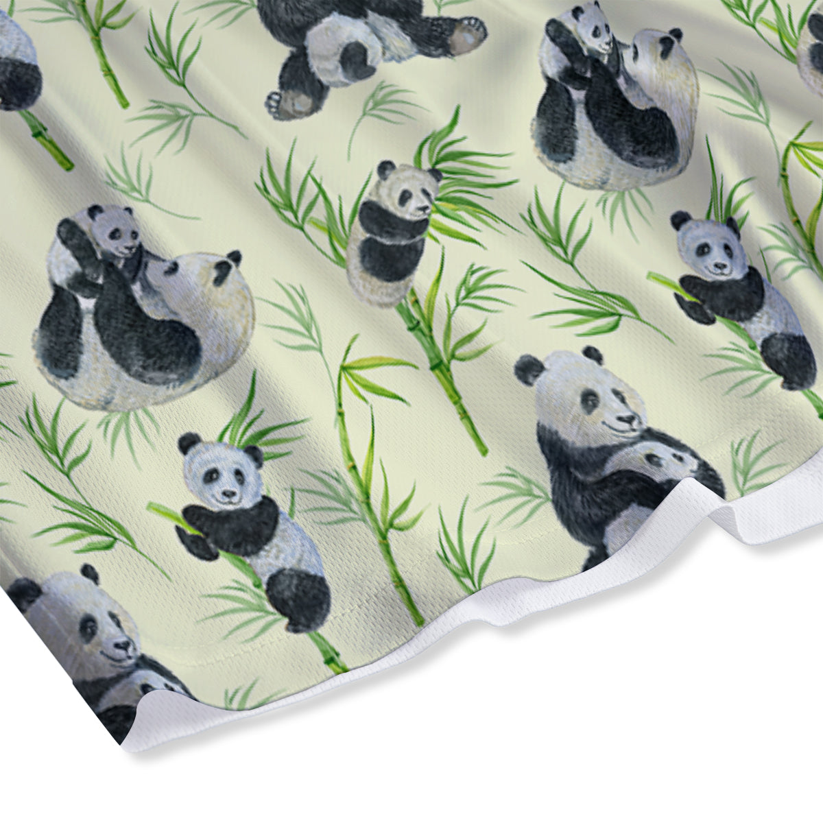 Pentagram Geometric Inverted Print Mesh Shorts