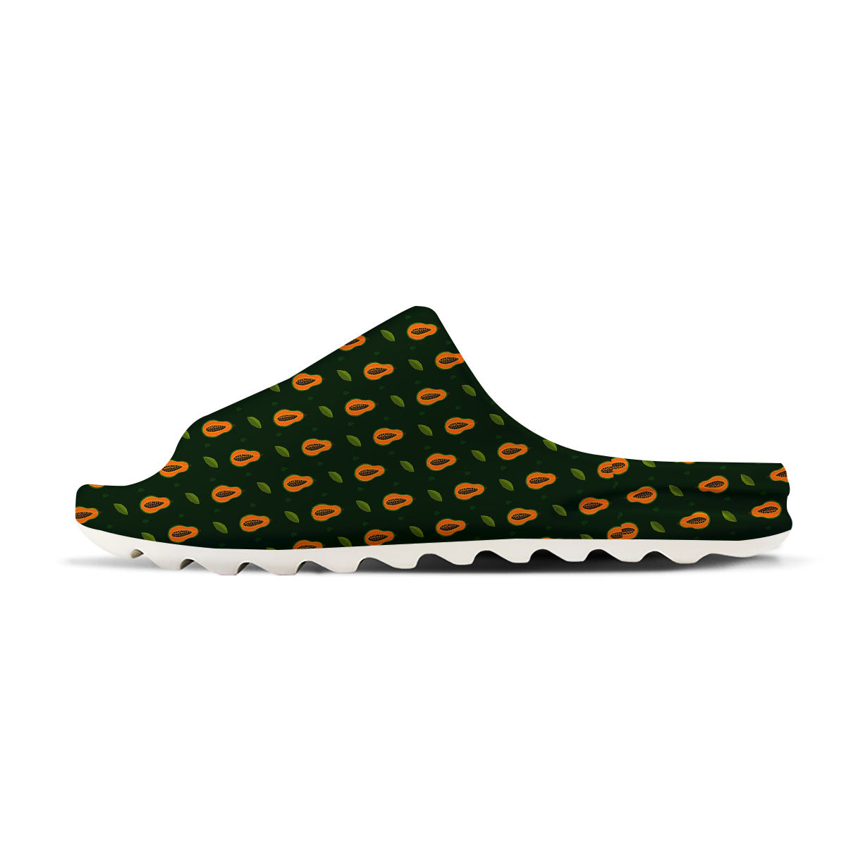Papaya Exotic Print Pattern Sandals-grizzshop