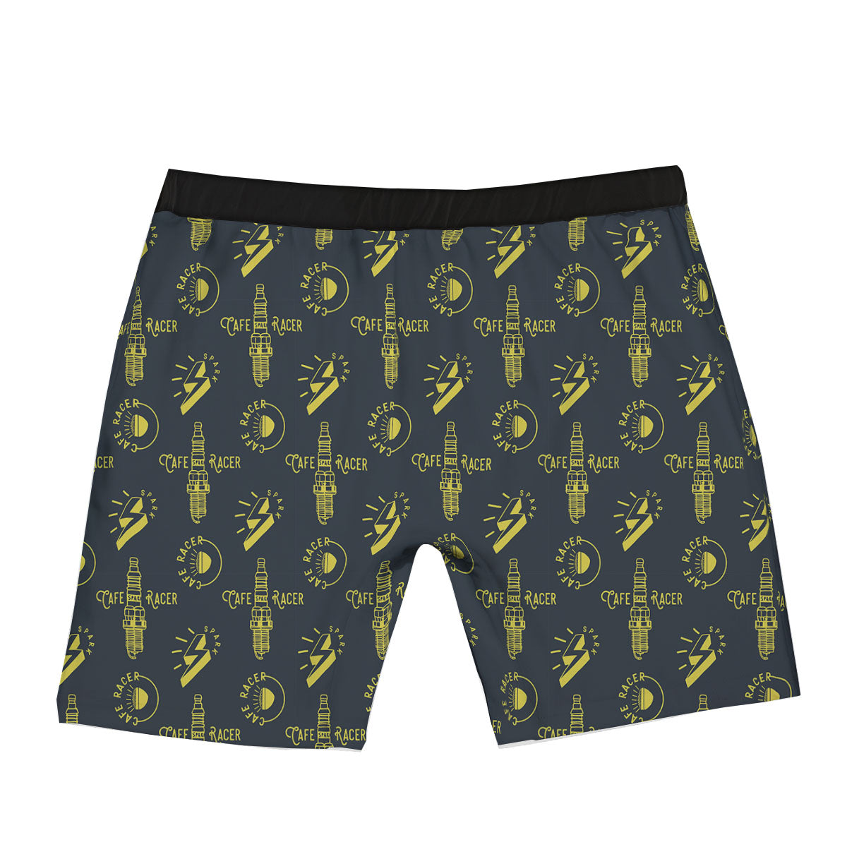 Parts Motorcycle Print Pattern Boxer Briefs-grizzshop