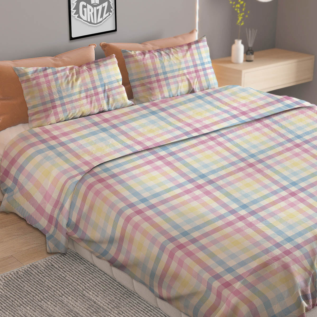 Nurse Cute Cartoon Print Pattern Duvet Cover Bedding Set