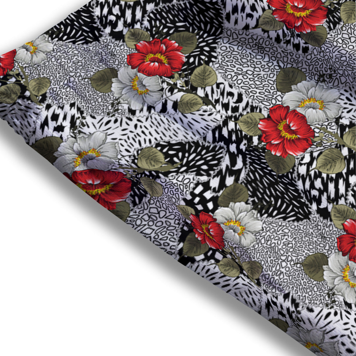 Pinscher Doberman Print Mesh Shorts