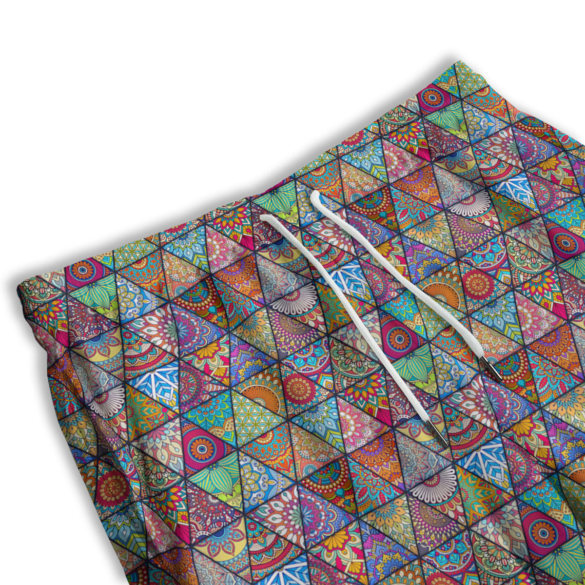 Playing Card Jack Of Diamonds Print Men's Athletic Shorts