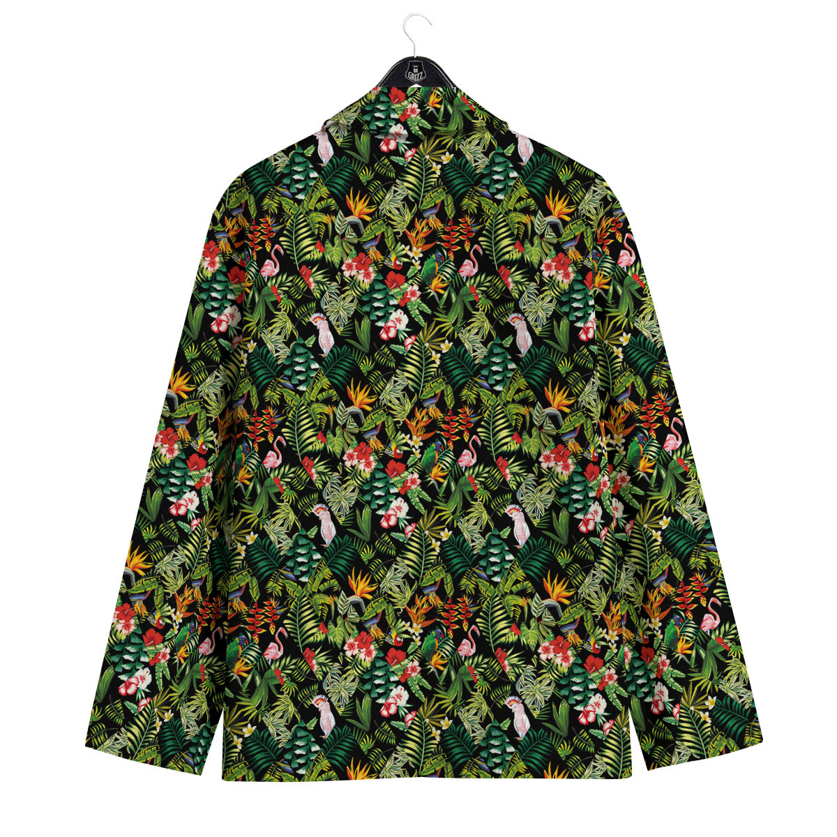 Patchwork Exotic Print Pattern Men's Sport Coat-grizzshop