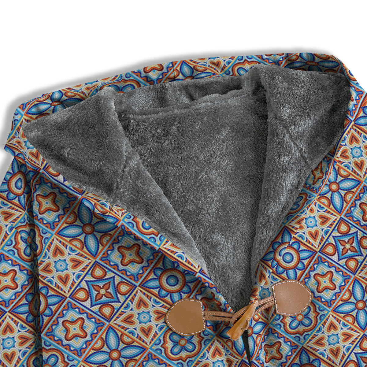 Patchwork Mosaic Print Pattern Men's Windbreaker Jacket-grizzshop