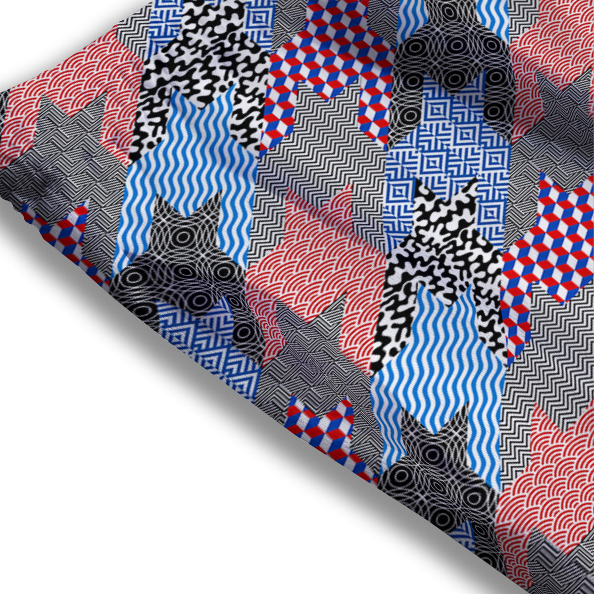 Playing Cards Four Jacks Print Mesh Shorts