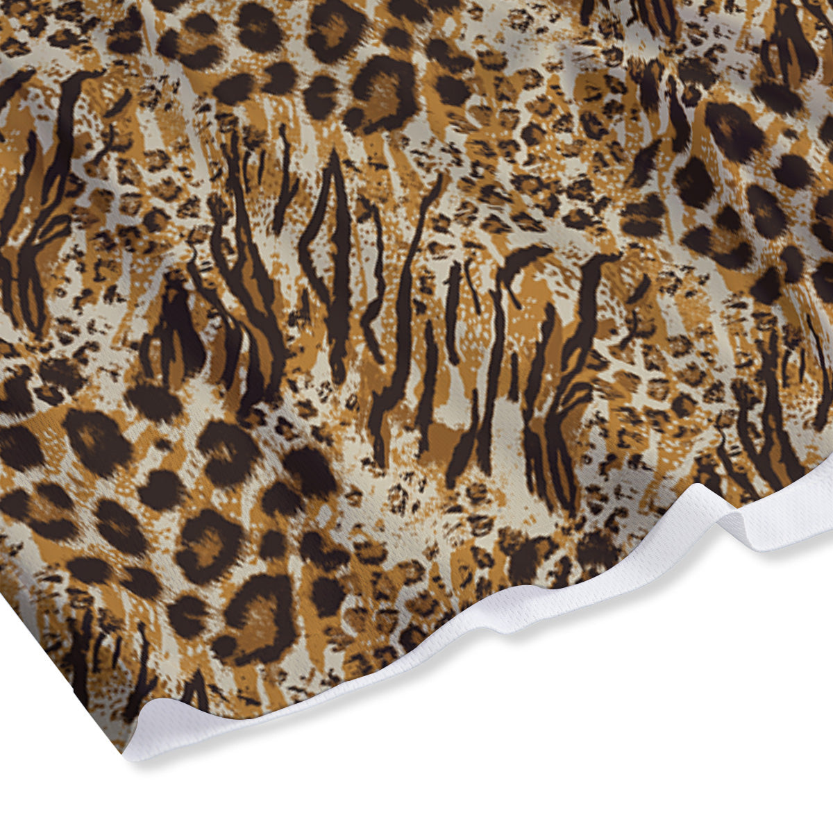 Playing Cards Four Kings Print Pattern Mesh Shorts