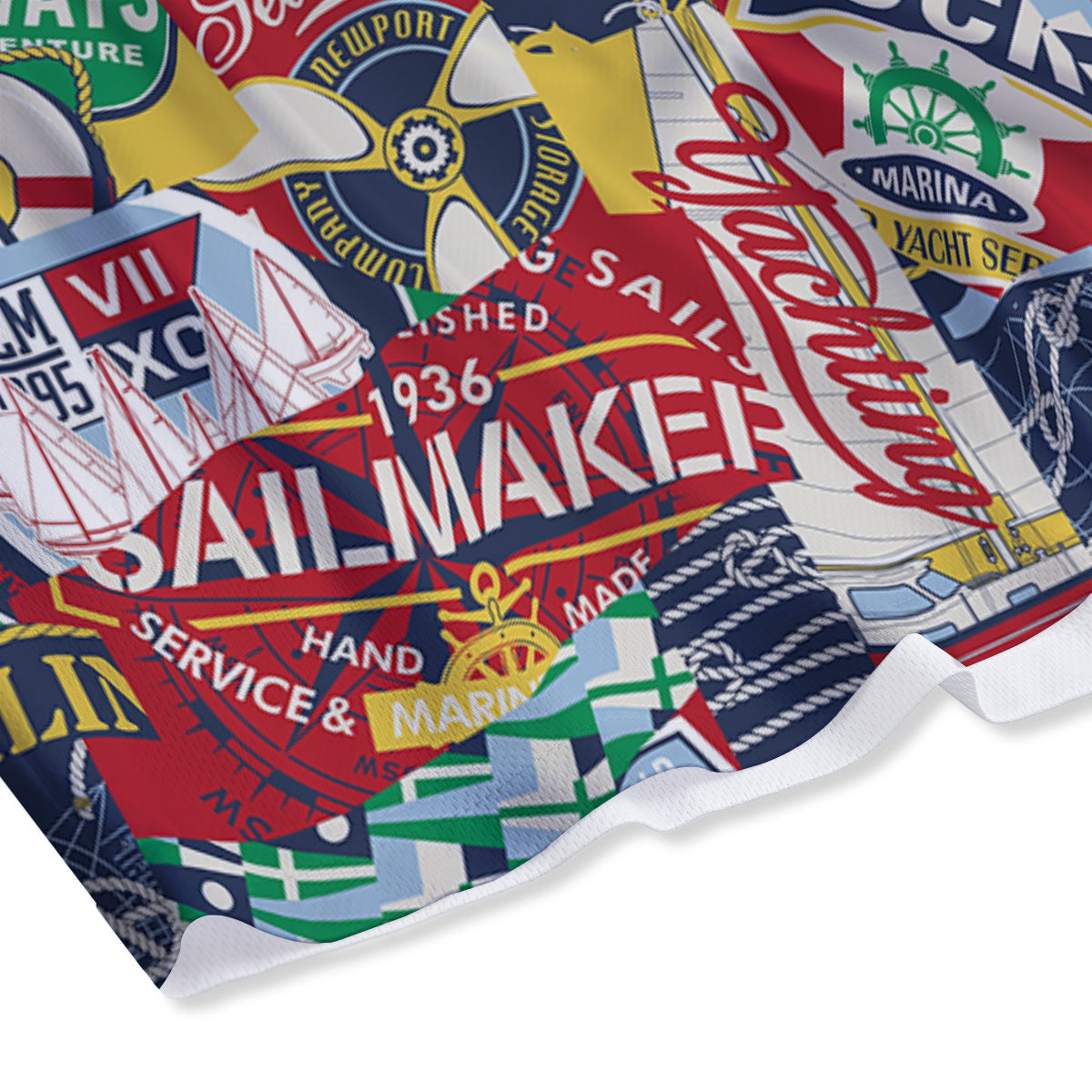 Playing Cards Four Queens Print Pattern Mesh Shorts