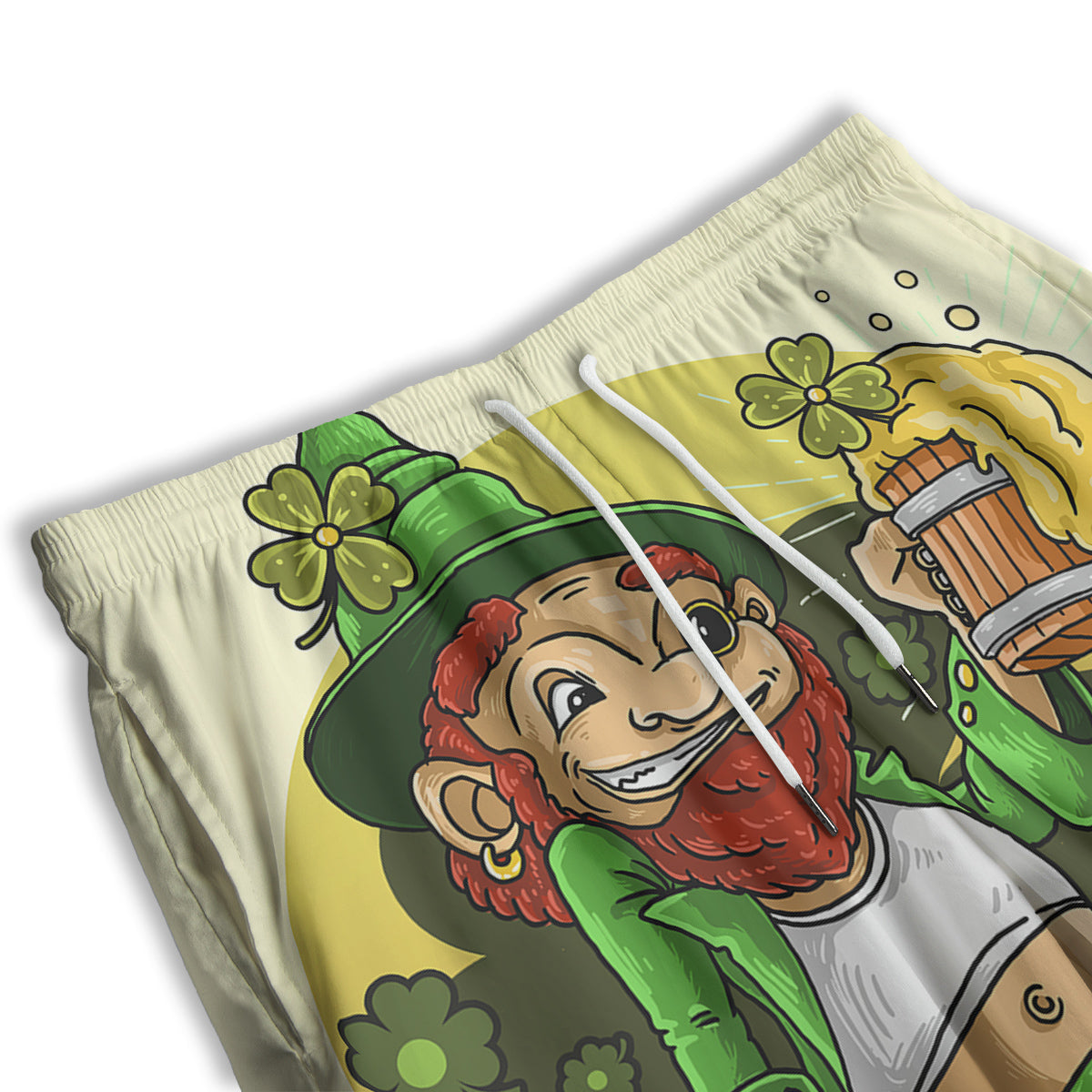 Playing Card Jack Of Hearts Print Pattern Men's Athletic Shorts