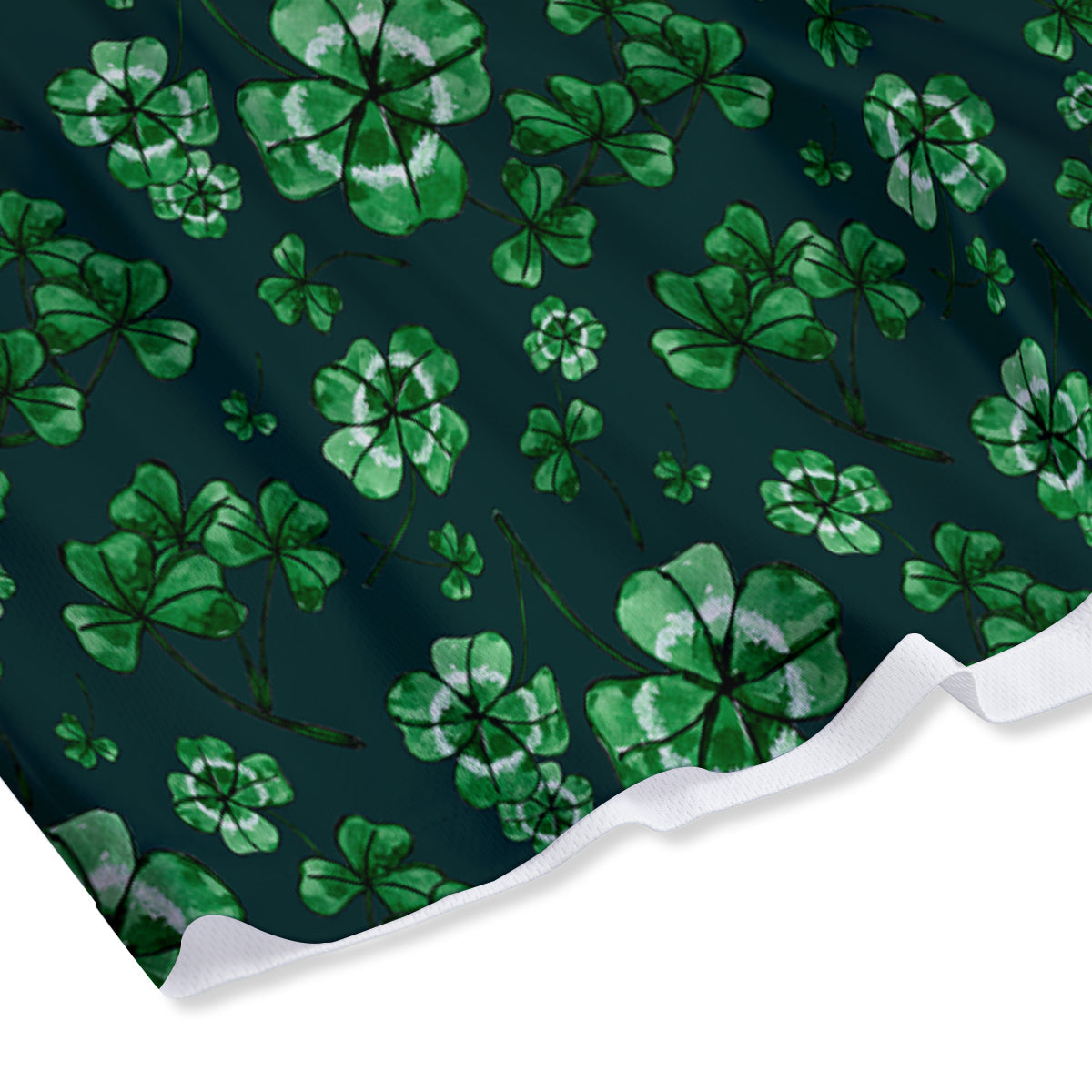 Patrick's Day Watercolor Saint Print Pattern Mesh Shorts