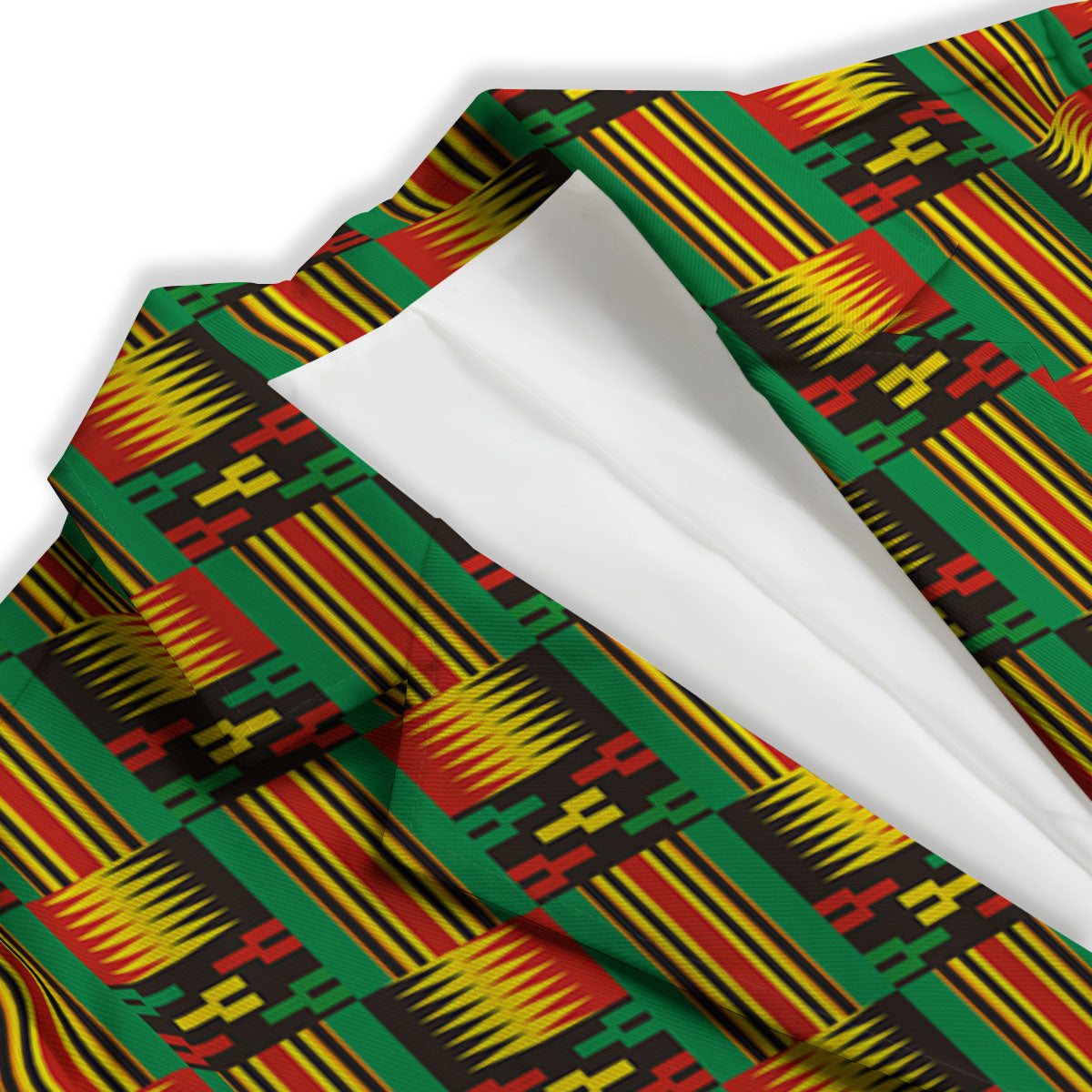 Pattern Kente Print Women's Blazer-grizzshop